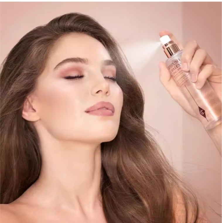 Charlotte Tilbury Airbrush Flawless Setting Spray & Powder Duo – 34ml (New) - Image 3